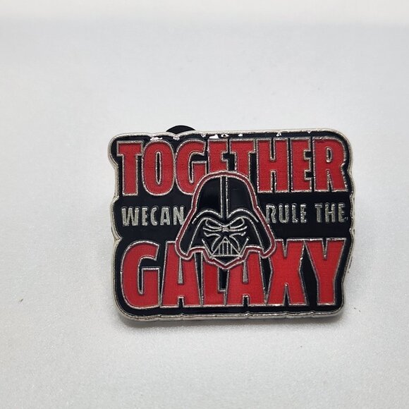 Disney Pin Star Wars Villain Darth Vader Together We Can Rule The Galaxy 2013 - Picture 1 of 3